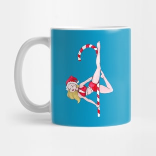 Mrs Claus pole dancing Mug